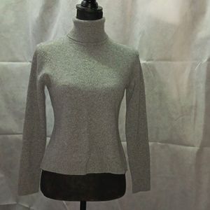 Womens Gray Turkleneck